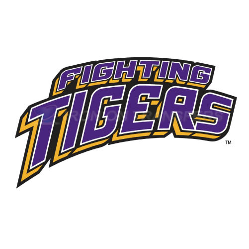 LSU Tigers Logo T-shirts Iron On Transfers N4911